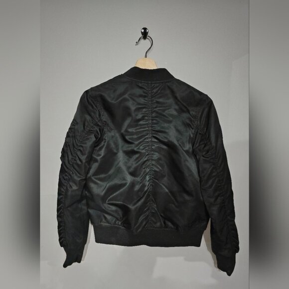 Wilfred Free Avion Black Bomber Jacket - Size S - Picture 6 of 7